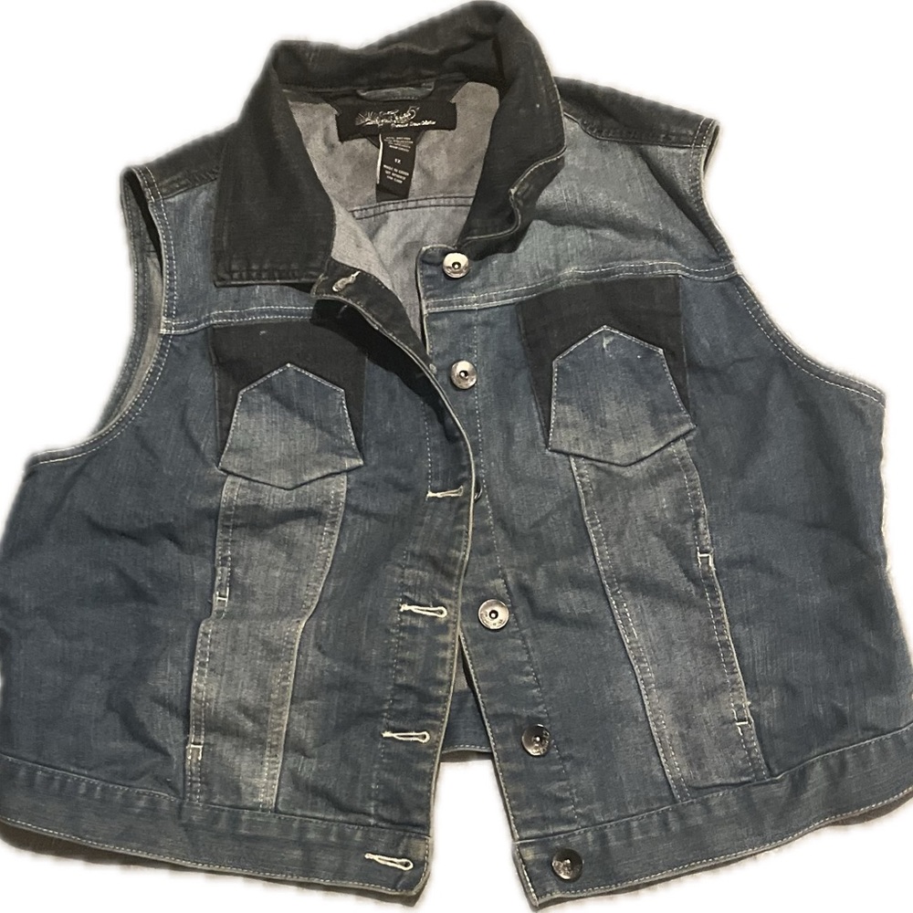 Denim vest